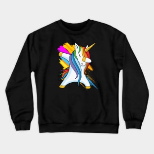 Unicorn Dabing Crewneck Sweatshirt